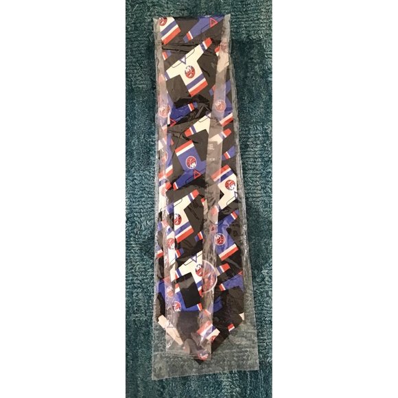 Men's New York Islanders Silk Tie New - Picture 3 of 4